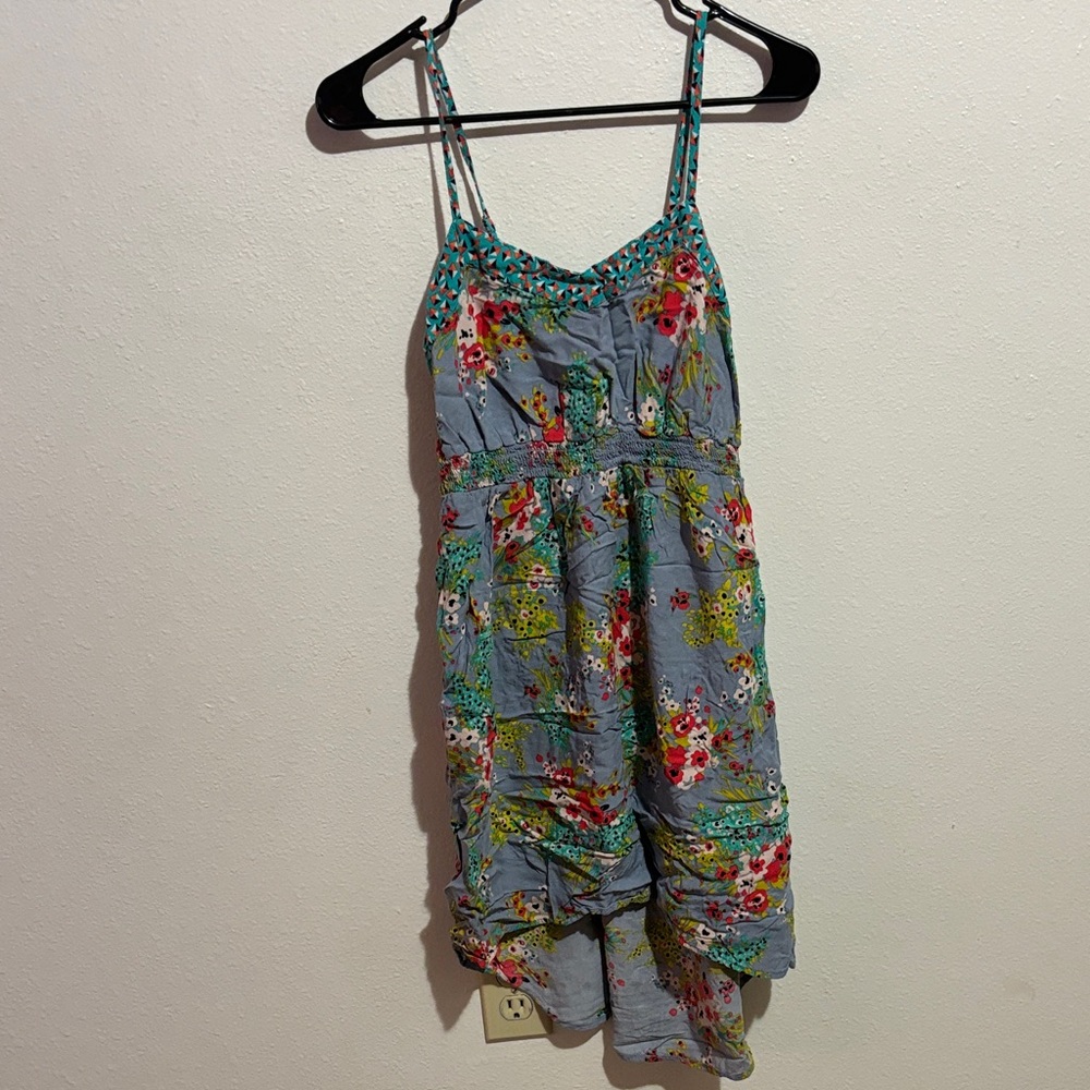 Xhilaration Multicolor Floral High Low Dress